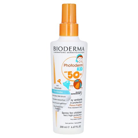 Bioderma Photoderm Kid Sonnenspray Spf 50 200 Milliliter Online