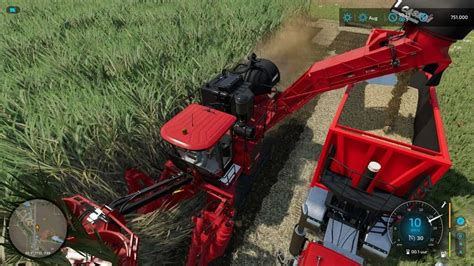 Case A8800mr Sugarcane Harvester V10 Fs22 Farming Simulator 22 Mod