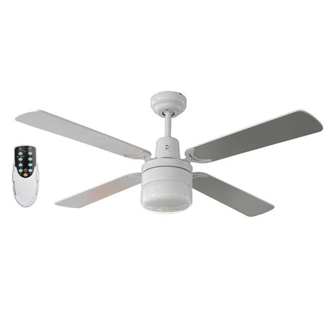 5 quiet and quiet operation. Tash 48 Inch Ceiling Fan with Light in White + Remote ...
