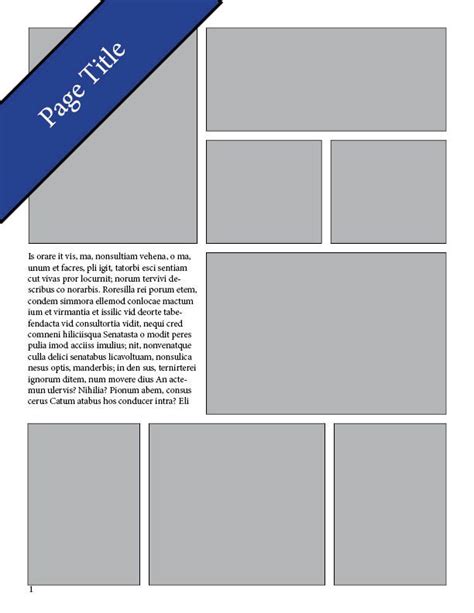 Yearbook Layout Template 45 Degree Rotated Title Yearbook Layouts