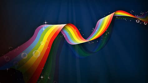 Abstract Rainbow Hd Wallpaper
