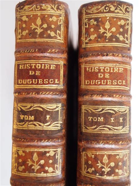 Histoire De Bertrand Du Guesclin By Guyard De Berville Couverture Rigide 1772 Librairie Le