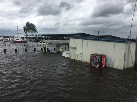 Photos After Hurricane Irma Damage Flooding On Floridas First Coast