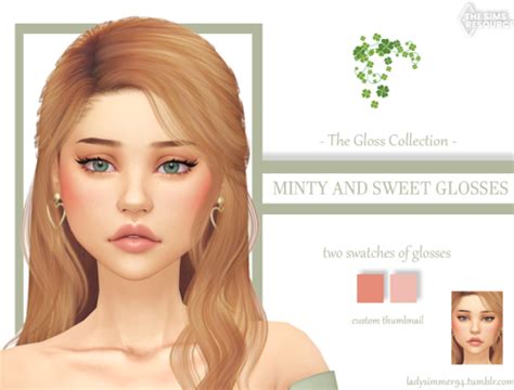 Lip Gloss N14 The Sims 4 Catalog