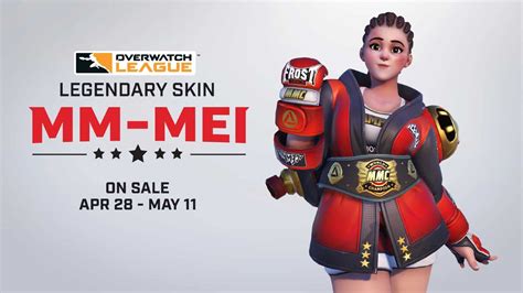 Overwatch League Reveals Incredible Mm Mei Legendary Skin How To