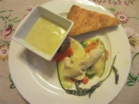 It's an excellent saturday night meal. Dinner Saturday night - a Chicken Veloute - a meal made ...