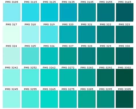 Teal Color Chart Color Chart Ensures Accuracy Inc Teal Green Colour Chart