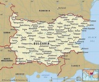 Map Of Bulgaria Mapofmap1 - Bank2home.com