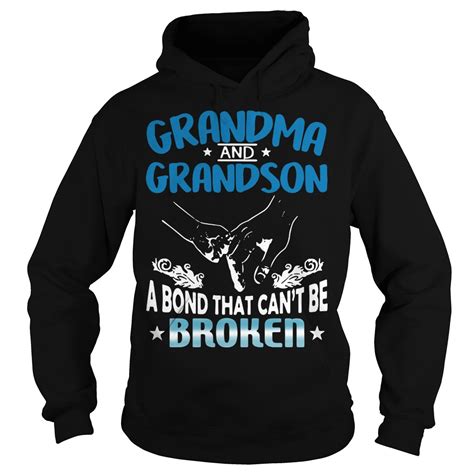 Grandma And Grandson A Bond That Can T Be Broken Shirt