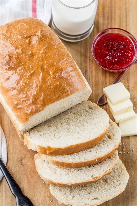 Homemade White Bread Recipe Valentinas Corner