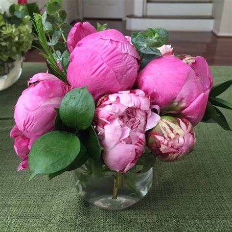 Pink Peonies Arrangements