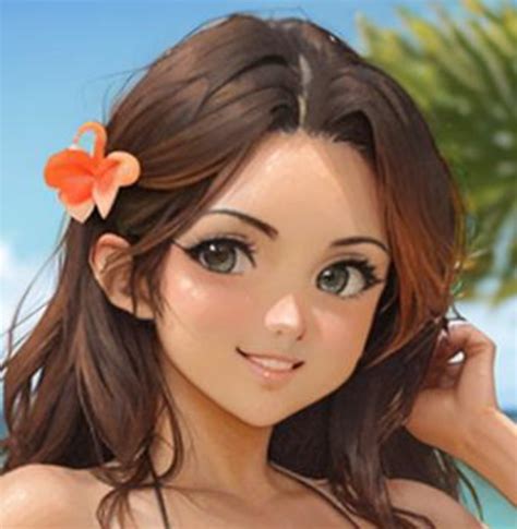 Ai Art Lora Model Coconut Bikini Pixai Anime Ai Art Generator For Free Hot Sex Picture