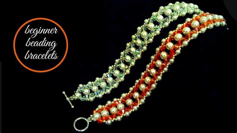 Beginner Beading Project Easy Beading Tutorial Diy Beaded Bracelets