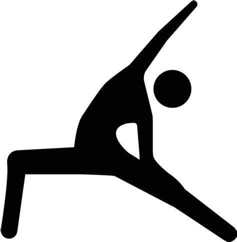 Free Download Yoga Stretch Icon Clipart Yoga Stretching Png Download