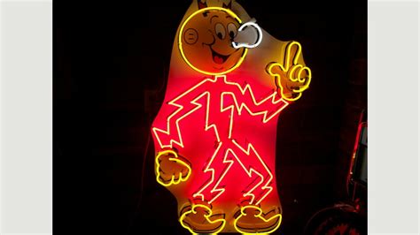 Reddy Kilowatt Neon Sign Sstn 30x48 M255 Kissimmee 2018