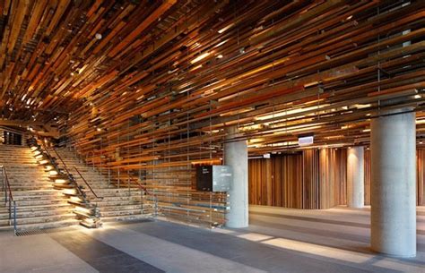 2000 Planks Of Reclaimed Wood Suspended In Canberras