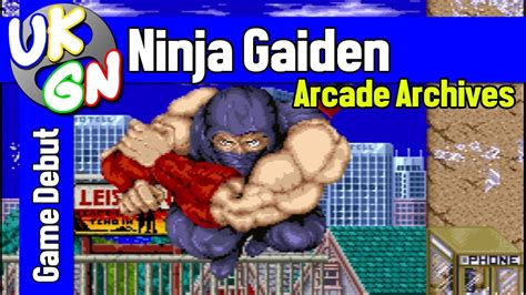Arcade Archives Ninja Gaiden Switch Retro Game Of The Week Youtube