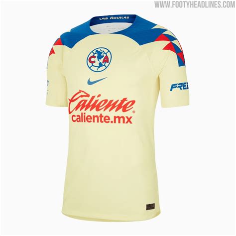 Return Of Big Center Crest Club America 23 24 Home And Away Kits
