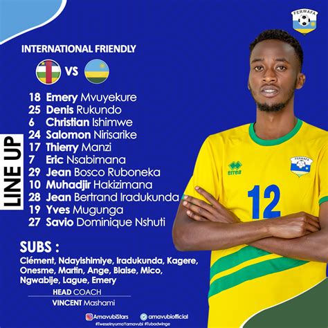 The New Times Rwanda On Twitter Team News This Is How Amavubi Will