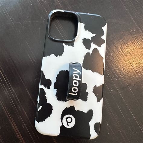 Accessories Iphone 12 Mini Loopy Cases Cow Print Poshmark