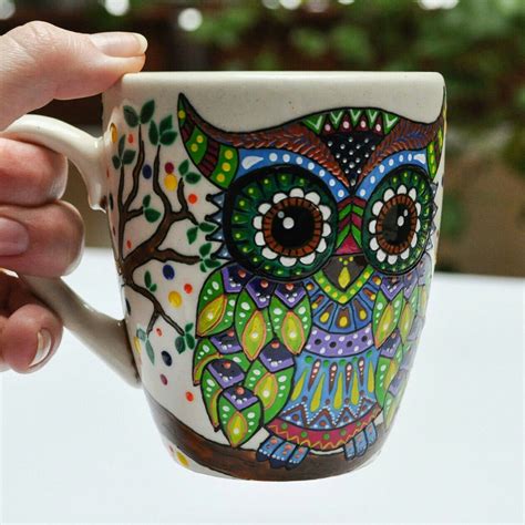 20 Easy Hand Painted Mug Designs