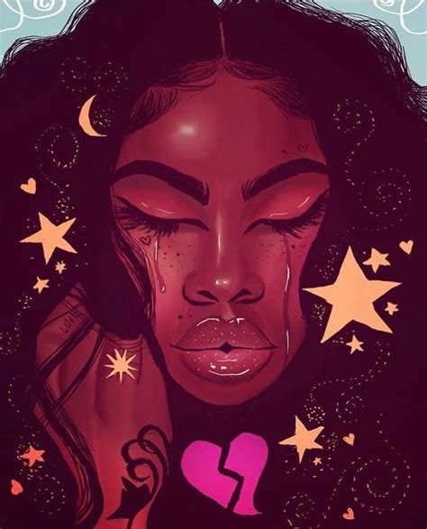 Pin By Erica Cherrelle On Black Art Black Love Art Black Girl Art