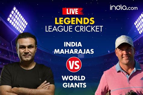 Highlights World Giants Vs India Maharajas T20 Scorecard Llc 2022 Inm Won By 6 Wickets