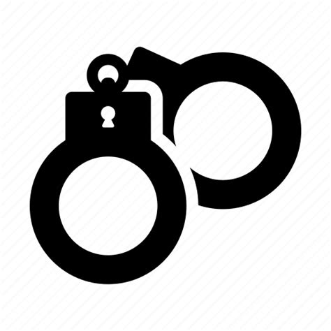 Arrest Cop Crime Criminal Handcuffs Justice Police Icon