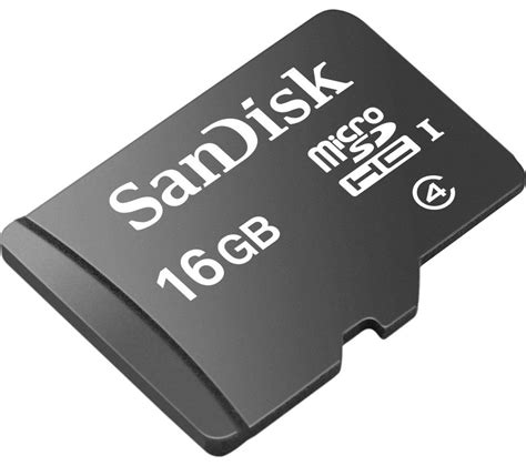 Buy Sandisk Standard Class 4 Microsdhc Memory Card 16 Gb Free