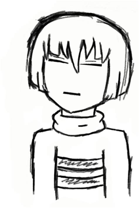 Frisk Sketch By Undertaker1212 On Deviantart