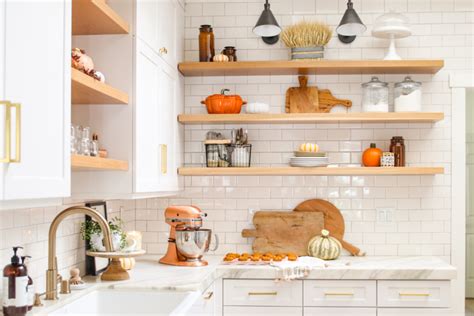My Cozy Fall Kitchen Home Tour Modern Glam Interiors