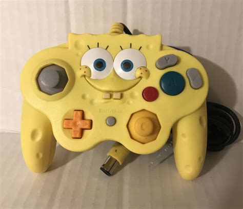 Spongebob Squarepants Gamecube Controller In Packaging Authentic