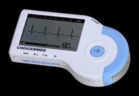 An ecg (electrocardiogram)or ekgs documents the electrical movement of your heart at rest. New Portable Handheld Home ECG EKG Heart Monitor - MD100B ...