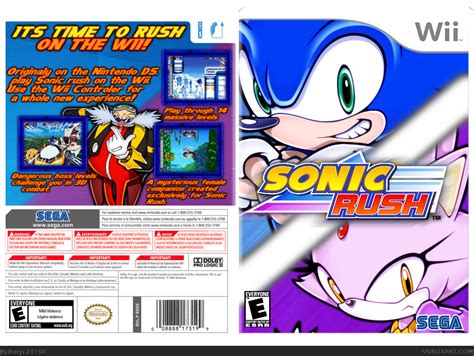 Viewing Full Size Sonic Rush Box Cover