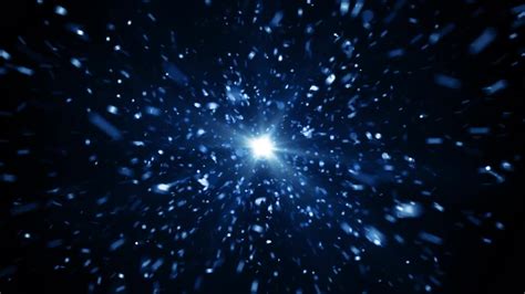 Blue Particle Explosion Loop Stock Motion Graphics Motion Array
