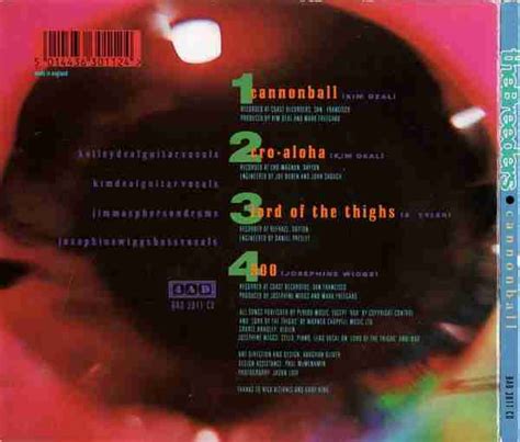 The Breeders Cannonball Single Album 1993
