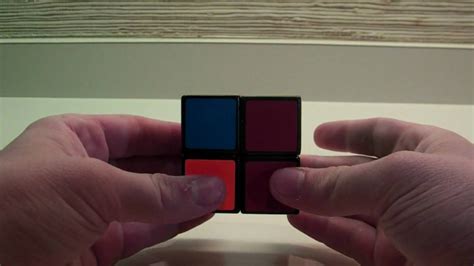 How To Solve The Rubiks Cube 2x2 Ortega Method Youtube