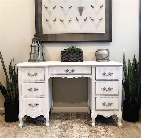 Maybe you would like to learn more about one of these? Beautiful White French Provincial Vanity W/Chair /Rustic ...