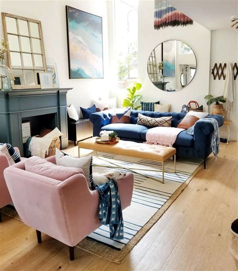 Matrix Blush Pink Chair Blue Pink Living Room Blush Living Room