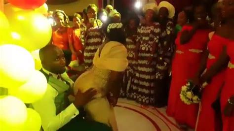 A Bride Twerk For Her Hubby In Their Wedding Ceremony Pics Video Celebrities Nigeria