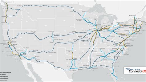 Amtraks 2035 Map Has People Talking About The Future Of Us Train