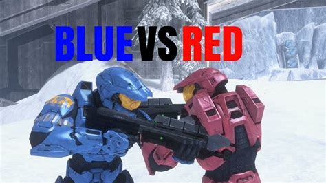 Blue Vs Red Halo 3 Machinima Youtube