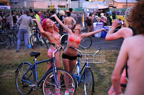World Naked Bike Ride Occupy Portland And The Year In