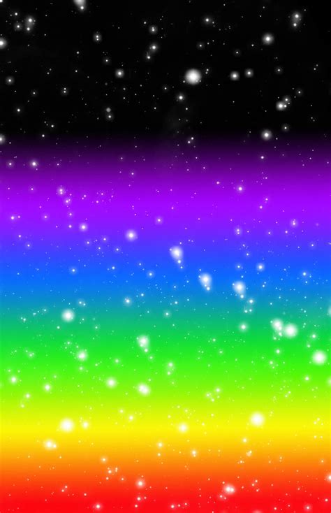 Rainbow Outer Space Background By Magical Mama On Deviantart