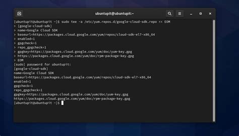 Comment Installer Et Configurer Google Cloud SDK Sur Linux Desktop
