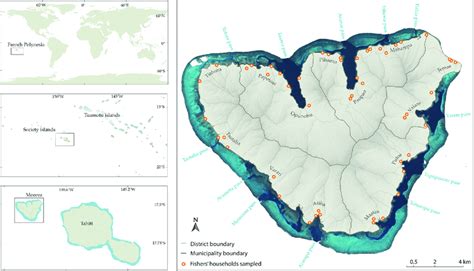 Moorea French Polynesia Map Map Of Stoney Lake
