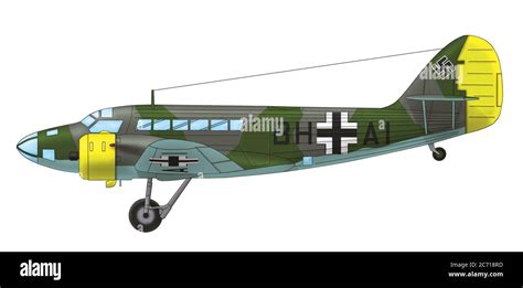 Aero A304 Used By Luftwaffe Flying Training School