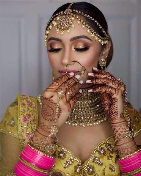 Purple Bridal Makeup For Dark Skin Saubhaya Makeup