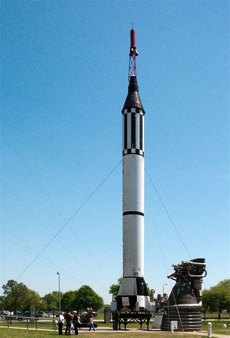 Gemini Titan Rocket In Rocket Park At The Johnson Space Ce Flickr