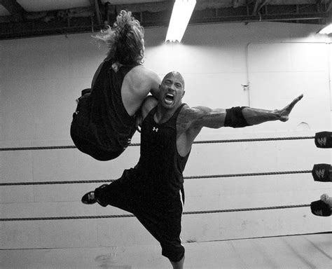 Image The Rock Training For Survivor Series Superfights